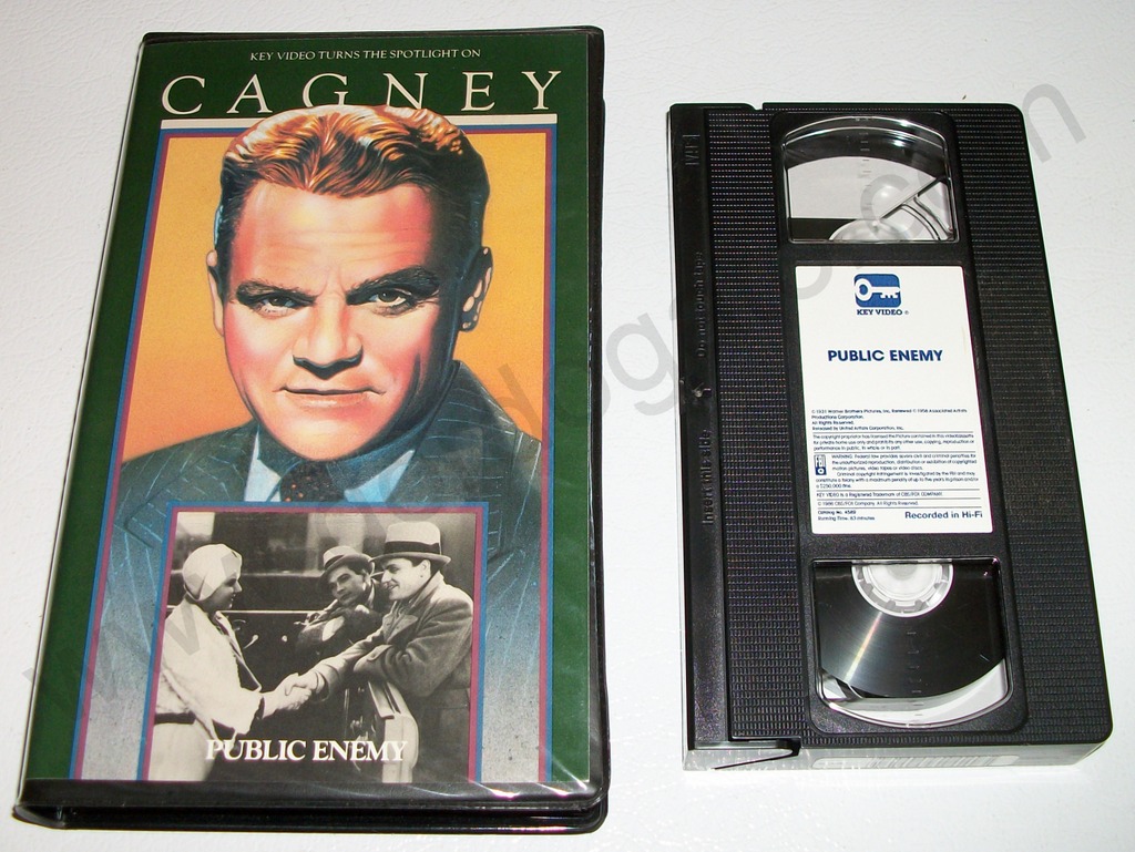 The Public Enemy (James Cagney, VHS 1987)