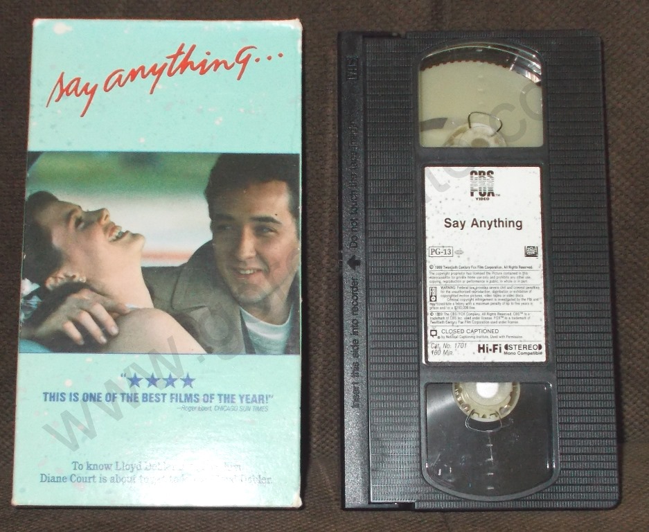 Say Anything (VHS, 1989)