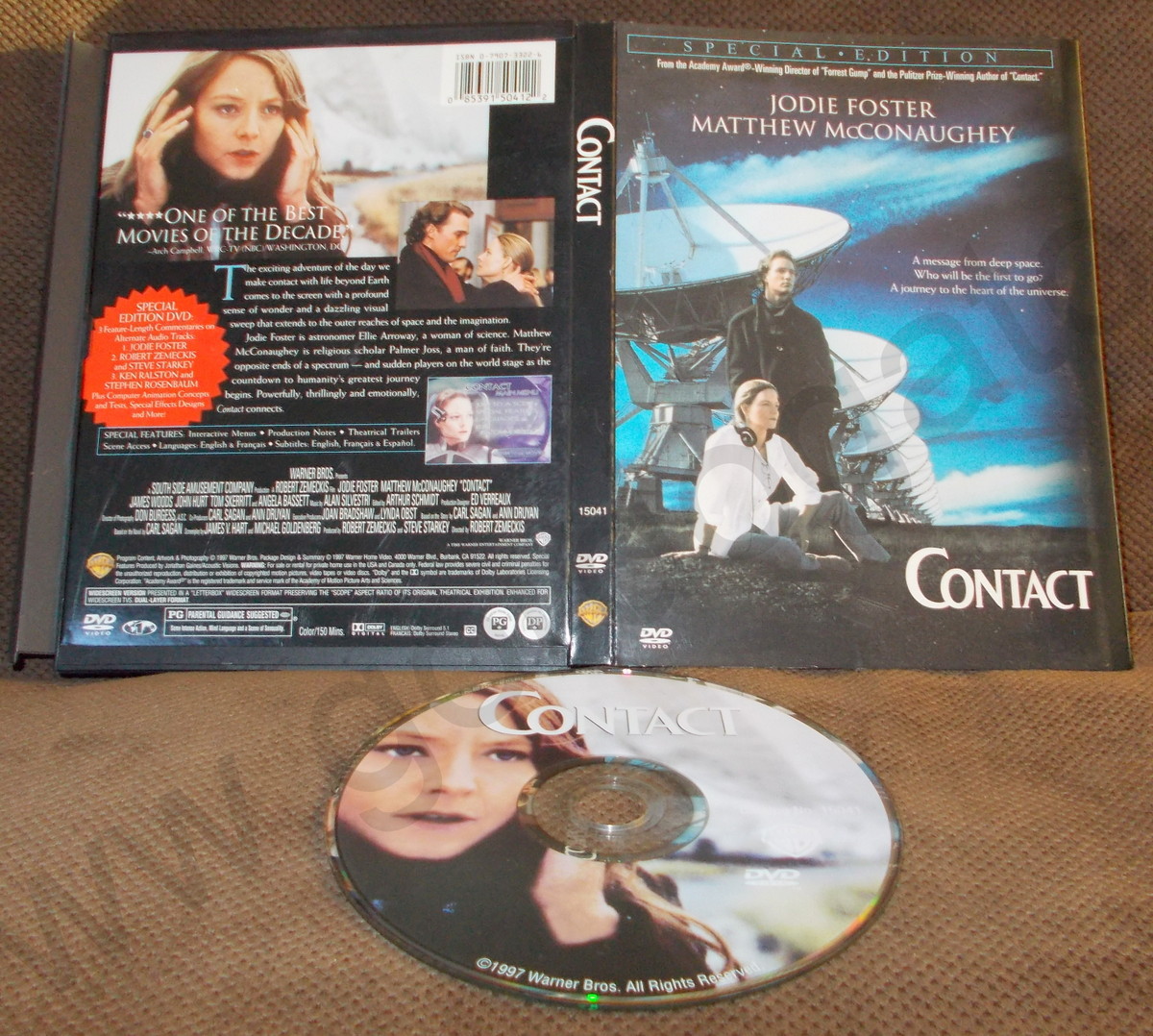 Contact (DVD, 1997, Special Edition)